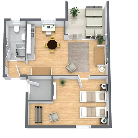 شقة Zeche Ewald, Renovated, High Quality, Sun Terrace إسن